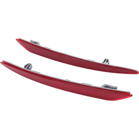 Remplacement de Réflecteur de Pare-Chocs Arrière avec Lentille Rouge pour 2013-2018 DS7Z13A565A FO1185103 DS7Z13A565B FO1184103 (1/5)