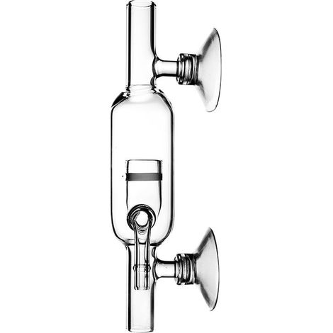 CO2-Durchflussdiffusor für Aquarienfilterschlauch 16/22 mm