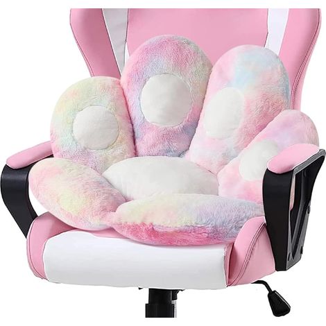 Cat Paw Cushion, Cute Seat Cushion for Lazy Sofa Chair, Outdoor Decoration, Warm Floor Cushion, Skin-Friendly (60 x 60 cm, Colour) (1/5)