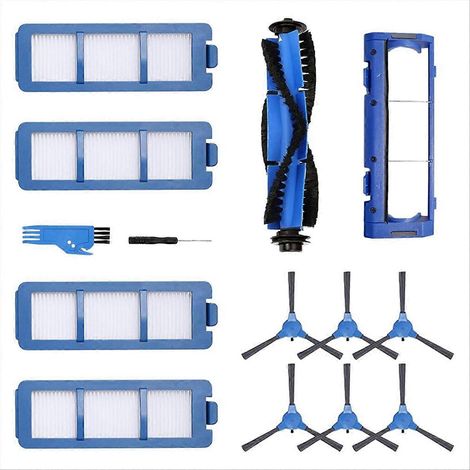 14-teiliges Ersatzteilset für Saugroboter, kompatibles Ersatzzubehör, komplettes Wartungsset für die automatische Reinigung, Ersatzteile für Saugroboter, Packung mit 14 Ersatzteilen. (1/5)