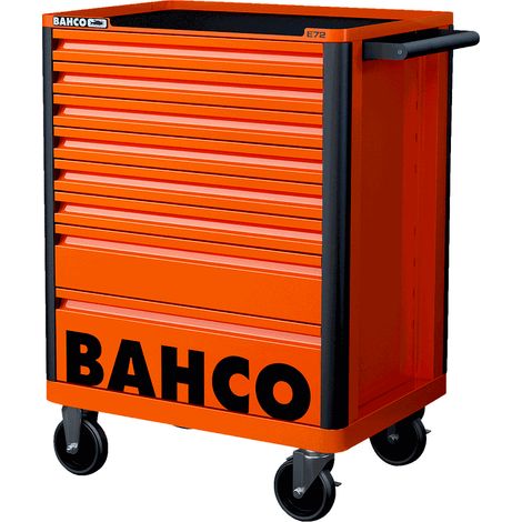 Carrello porta attrezzi Bahco e72 8 cassetti capacità 30 kg (1/2)