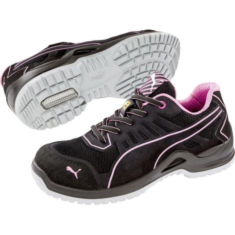 Damensicherheitsschuh Fuse TC Pink Wns Low Gr.38 schwarz/pink Mikrofaser/Mesh
