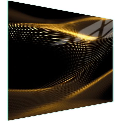 Glasschneidebrett 52x40 Gold (1/5)