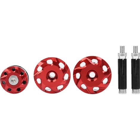 Cache trou de cadre moto décoratif pour Kawasaki Z1000 1000 Z1000S Z1000SX (Rouge) (1/5)