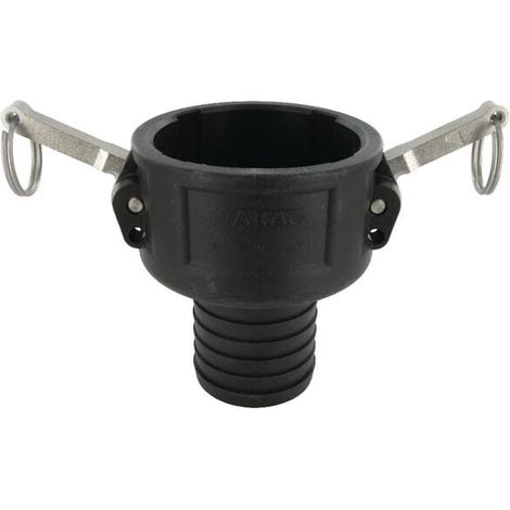 Extremo de manguera Camlock Tipo C 3" de 63 mm polipropileno ARAG 18109C8