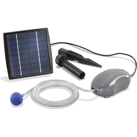 Ossigenatore solare per stagno e laghetto 120 l/h Esotec Solar AIR-S 101870