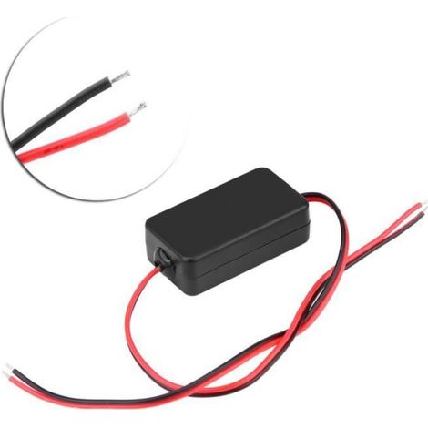 Filtre redresseur à relais 12V DC Redresseur de Filtre Condensateur de Relais de Puissance de Caméra Recul de Voiture (1/3)