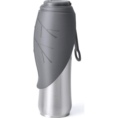 Hundewasserflasche, 750 ml isolierte Edelstahl-Wasserflasche für Hunde, tragbare Wasserflasche, doppelwandig vakuumisoliert (1/5)