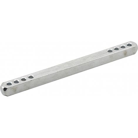 Lot de 2 carrés percés 7x100mm, accessoire pour porte intérieure - THIRARD