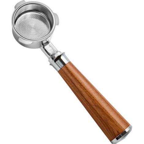 Espresso Bottomless Porte-filtre 51mm Compatible avec DeLonghi Dedica Machine à Café Smeg, Acier Inoxydable (1/5)