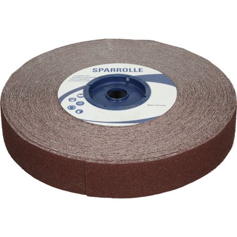 Feuille abrasive en rouleau économique 115 mm grain 120