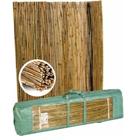 Arella per giardino mod.Time 2,5x3H mt Canne intere rilegate con filo metallico (1/2)