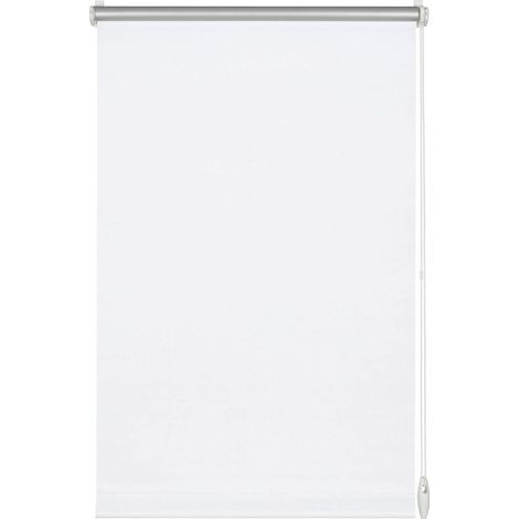 GARDINIA EASYFIX Tenda a rullo termica, Fissaggio a incastro o con adesivo, Altamente riflettente, Risparmio energetico, Opaco, Incl. materiale di montaggio, Bianco, 80 x 210 cm (LxH) (1/5)