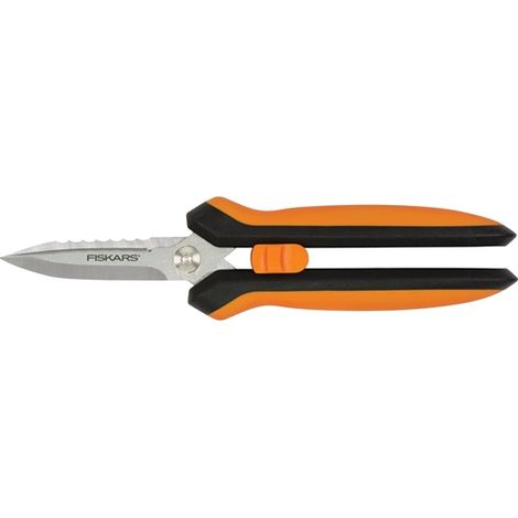 Tijeras multifuncionales dentadas FISKARS SOLID para alambre y cuerda (1/5)