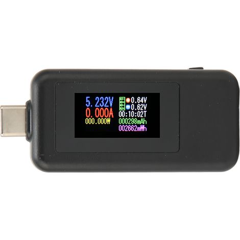 Testeur USB avec Affichage IPS HD, Détection en Temps Réel, Haute Précision et Fonction d'Arrêt (1/5)