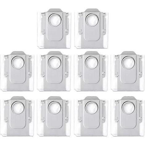 Waschbare und wiederverwendbare Mikrofasertücher für die Saugroboter Lefant M1, M2, M2 Pro, M2S, M2S Pro, M2 Plus und U180 (10er-Packung) (1/5)