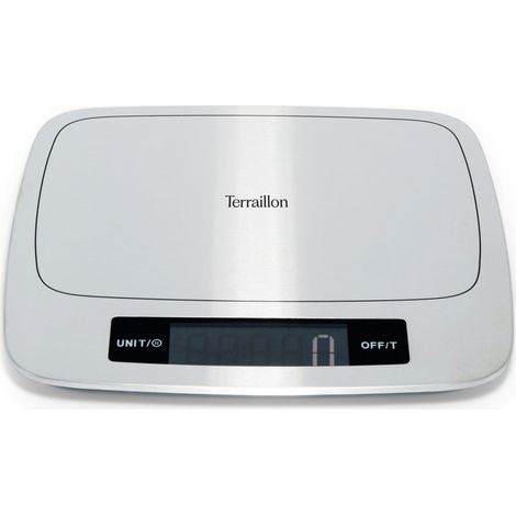 Báscula cocina Terraillon my cook capacidad 15 kg acero inoxidable (1/3)