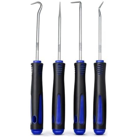 4 Crochets De Précision Et Crochetage Outillage Mecanique Moto Crochet Kit Pour Retirer Les Durites Joints -
