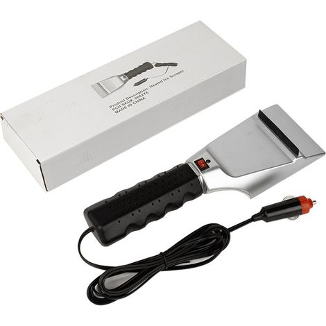 Pelle à Neige chauffante Automatique 12 V , Pelle d'hiver grattoirs à Glace pour Pare-Brise électriques, grattoir à Neige pour Voitures, camions, SUV,Outil de dégivrage Hivernal (1/5)
