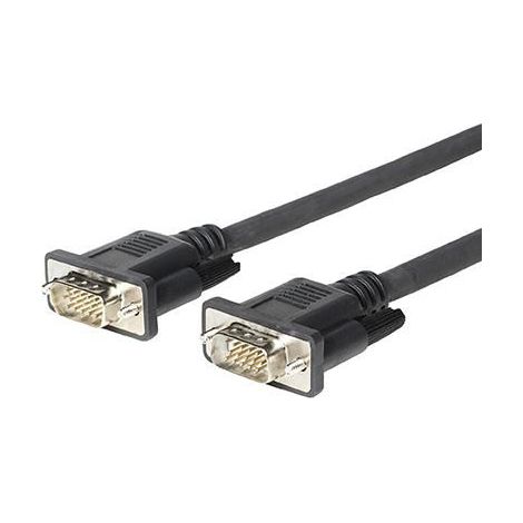 VivoLink - Cavo vga (d-Sub) vga (d-Sub) nero 1,8 m - cavi vga (vga (d-Sub), vga (d-Sub), vga (d-Sub), maschio, maschio, diritto, diritto)