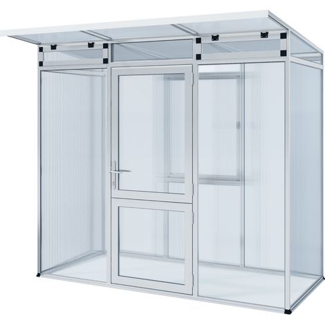 KGT Gewächshaus "Linea I" 2,56 m², pressblank