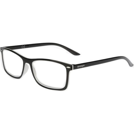 Raffaello, occhiali da lettura - Ricarica singola gradazione - +3.5 - Nero/Bianco