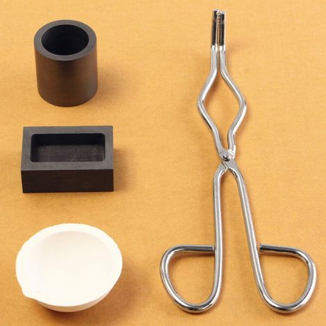 Machine à découper les creusets en graphite outil de coupe pour matériaux réfractaires pour fonderie et travail des métaux haute précision (1/5)
