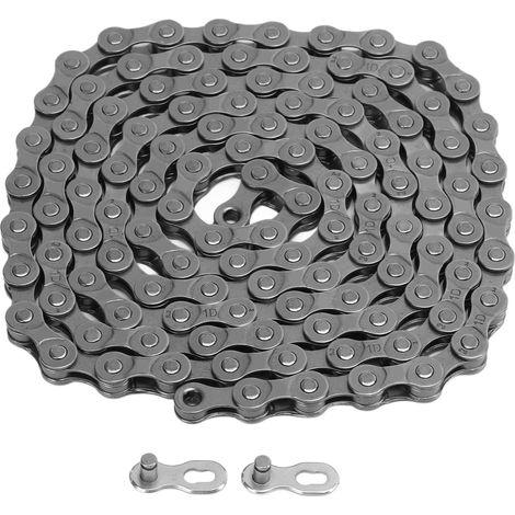 116-gliedrige 8-Gang-Fahrradkette mit Schlaufe und Aufbewahrungsbox für Mountainbikes und Rennräder (1/5)