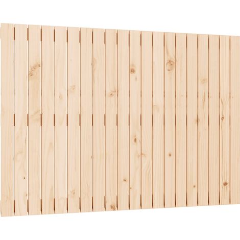 Maison Exclusive - Testiera da Parete 127,5x3x90 cm in Legno Massello di Pino (1/5)