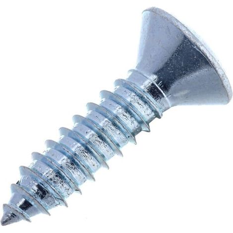 Vite autofilettante diametro6,3x25 mm PZ3 testa svasata acciaio DIN7983C UNIVERSALE 7983C6325P200