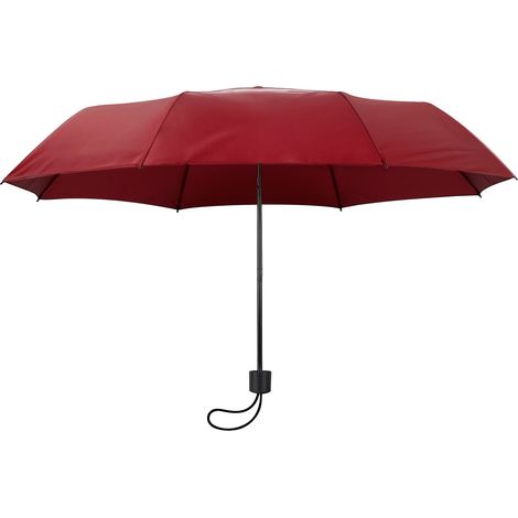 Compact Base, ombrello pieghevole con apertura manuale - Ø 97 cm - Bordeaux