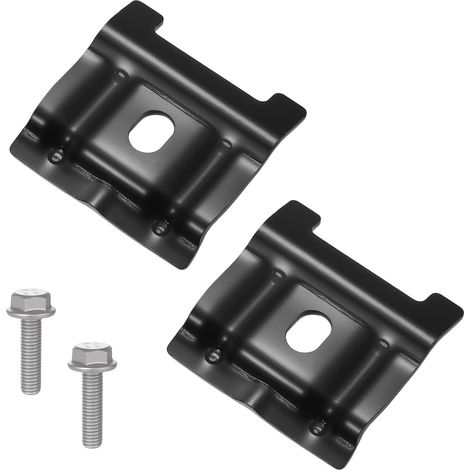 CCYKXA 2 Pièces Support de Fixation pour Batterie Auto, Set de Supports et Vis Métalliques pour Batterie, Kit de Fixation pour Batterie Auto 1J0803219, Set d'Ancrage pour Batterie Auto pour SUV et Voi (1/5)