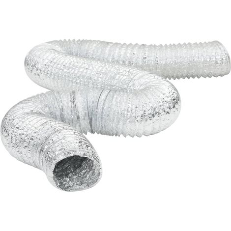 Ventilation Duct Aluminium 6 m Ø12.5 cm vidaXL