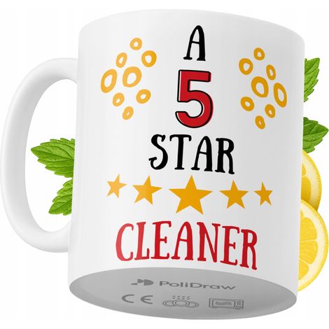 Mug humoristique pour femme de ménage, avec un texte amusant et un design graphique original. Idéal pour les anniversaires, les fêtes et les occasions spéciales. Mug premium pour la maison, le bureau  (1/5)