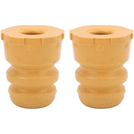 Jeffergarden Pièces de cache-poussière d'amortisseur 1K0412303 butée de pare-chocs de suspension de voiture adaptée au pare-chocs avant A3 8P1 8P7 8PA de 03 à 13 ans de protection (1/5)