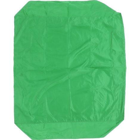 Bâche de bac à sable Carré 120x120cm Oxford Imperméable Vert avec Cordon de Serrage pour Protection Extérieure (1/5)