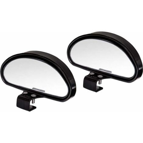 Rétroviseur de Voiture, Retroviseur Conduite Accompagnée Retroviseur Angle Mort Miroir D'angle Mort RéTroviseur Conduite Accompagnée pour Tous Les Voitures- Miroir Convexe Angle réglable(2Pcs) (1/5)