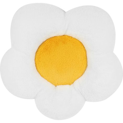 Coussin de dossier de voiture en peluche antidérapante et chaude, motif frangipanier, accessoires auto (1/5)