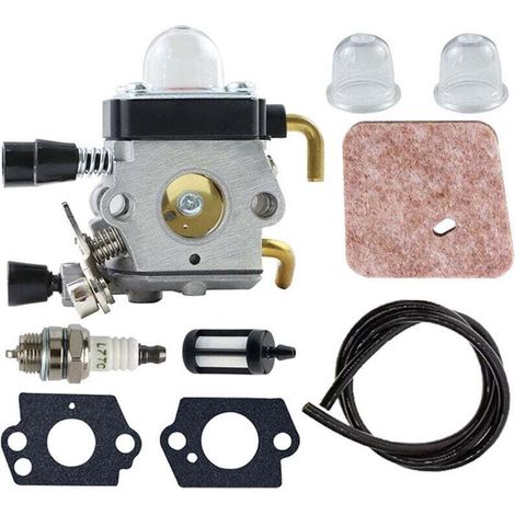 C1Q-S97 FS55 Vergaser für STIHL FS38 FS46 FS45 FS55R FS55RC HL45 FS45C FS46C FC55 FS55C KM55 KM55R HS45 Kabelgebundene Heckenschere/Unkrautstecher Kombi Ersatzteil 4140 120 0612 (1/4)