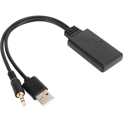 Adaptateur Bluetooth 5.0 AUX, Transmission sans perte, Radio Plug and Play, récepteur de câble Aux pour séries 1 3 5 6 7 (1/5)