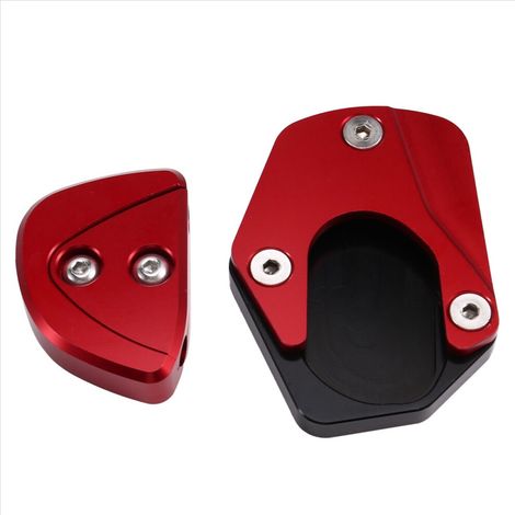 Soporte lateral para motocicleta ADXT G400 (modelo 2024/2025, rojo)