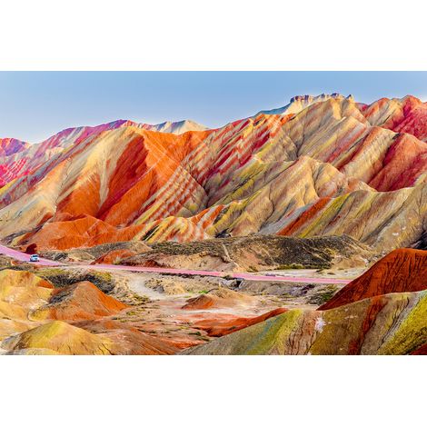 Papier peint panoramique - Montagnes - 130 cm x 87 cm (1/2)