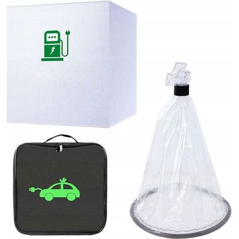 Set mit 3 Schutzhüllen für Ladestationen für Elektroautos
