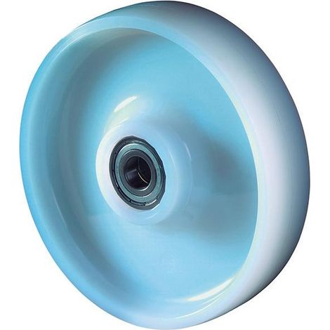 BS Rollen rueda de repuesto plástico blanco cojinetes de bolas Ø 125 mm 700 kg - B15.129 (1/3)