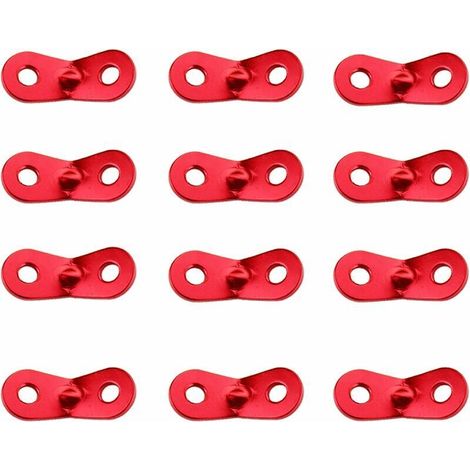 Tendeur de Corde ,Tendeur Camping en Alliage d'Aluminium , Crochet Ajusteur de Corde Durable Antidérapant (1/5)