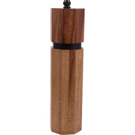 Moulin à Poivre Manuel en Bois Marron, Résistant L'usure, Design (1/5)