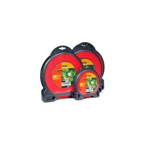 Fil-Nylon-Hülle quadratisch Ozaki Premium - Länge: 12 m, ø: 3,00 mm