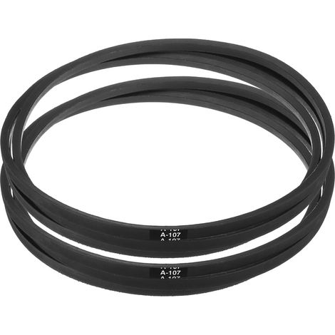 2pcs A107 or 4L1090 V-belt Length 107" (2725mm) (1/5)