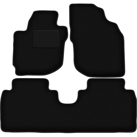 Tappetini auto in velluto nero per: Mazda MPV II LW monovolume (1999-2006) (1/5)