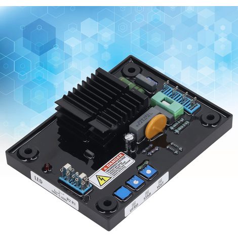 Régulateur de tension KR620 pour groupe électrogène diesel : régulateur de tension automatique, excitateur, stabilisateur et accessoires pour groupe électrogène. (1/5)